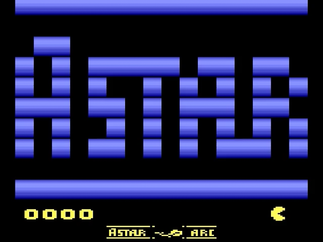 Astar (Homebrew) — Title screen